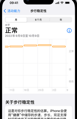 汉寿iPhone手机维修如何在iPhone开启'步行稳定性通知'