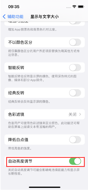 汉寿苹果15维修店分享iPhone 15 Pro系列屏幕亮度 