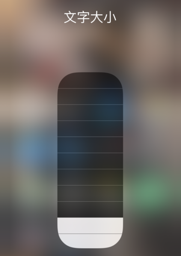 汉寿苹果手机维修分享小技巧：在 iPhone 控制中心快速调节字体大小 