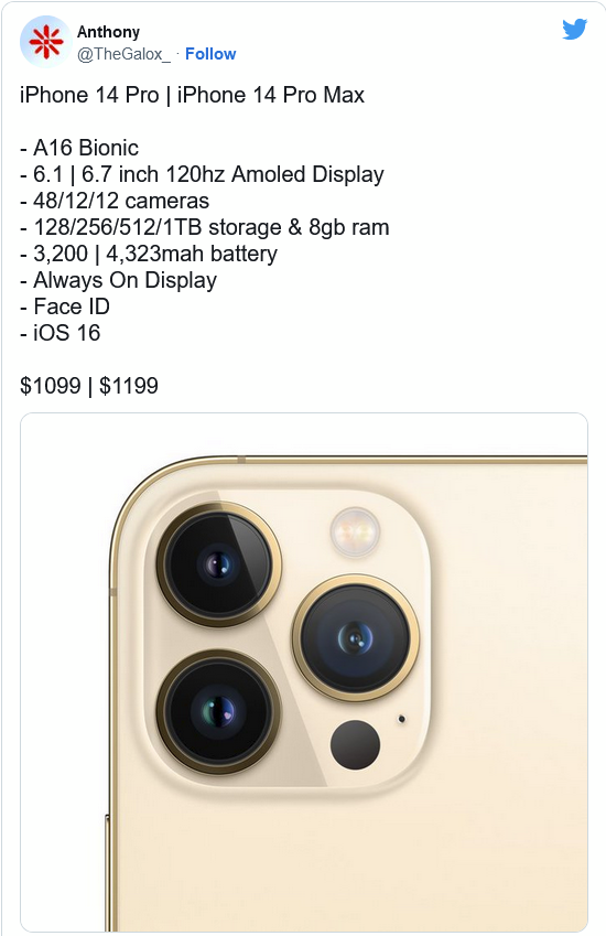 汉寿苹果14维修分享iPhone 14全系涨价 