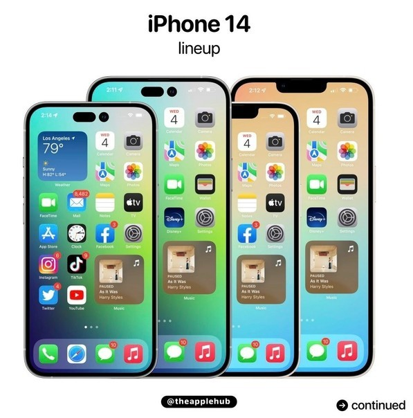 汉寿苹果14维修分享iPhone 14全家福 