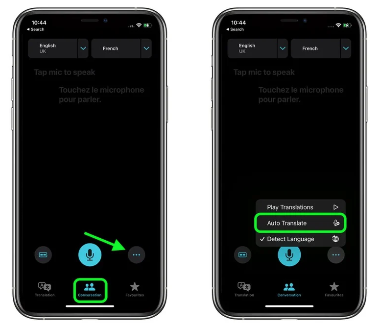 汉寿苹果手机维修分享iOS 15 “翻译” App 新改进 