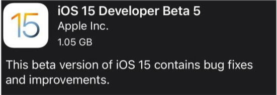 汉寿苹果手机维修分享如何升级到iOS15.0 beta5 