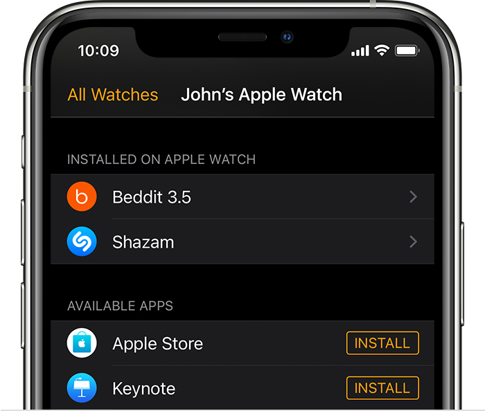 汉寿苹果手机维修分享如何在 Apple Watch 上下载应用 